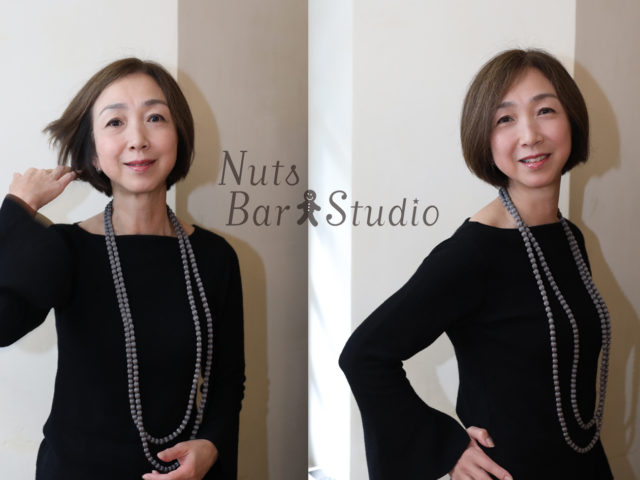 お陰様でホームページ完成に向けて 大前進です！と インテリアコーディネーター水谷さん。