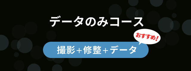データのみコース 【撮影 ＋ 修整 ＋ データ】